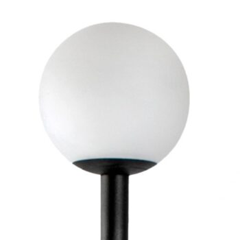 LED podstavcové svietidlo Cuca, čierne, nerezová oceľ, IP65, výška 50 cm