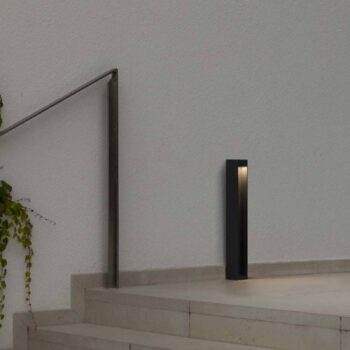 LED podsvetlenie Cerler, antracitová, 60 cm, kov, IP65, CCT