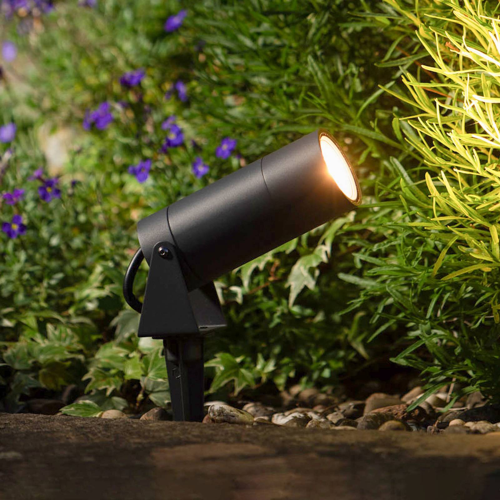 LED reflektor so zemným hrotom 5131, čierny, hliník, sklo, zástrčka Schuko LED reflektor so zemným hrotom 5131, čierny, hliník, sklo, zástrčka Schuko