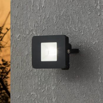 LED reflektor vonkajší Faedo 3 v čiernej, 10W