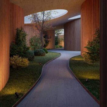 LED reflektor vonkajší LEDS-C4 Eko, čierny, výška 15,7 cm, hliník