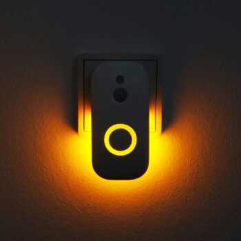 LED senzorové nočné svetlo Agena pre zásuvku