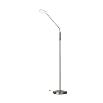 LED stojacia lampa Sorento nikl, výška 138 cm, CCT, dotykový stmievač