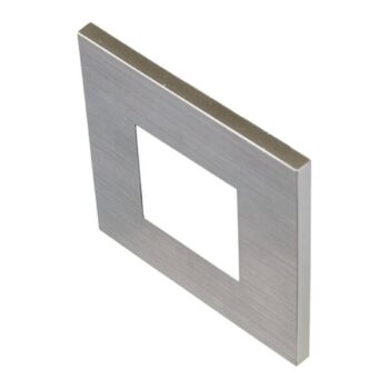 LED svietidlo na montáž do steny Wall F, sivá, 0,9 W, 7,5 x 7,5 cm