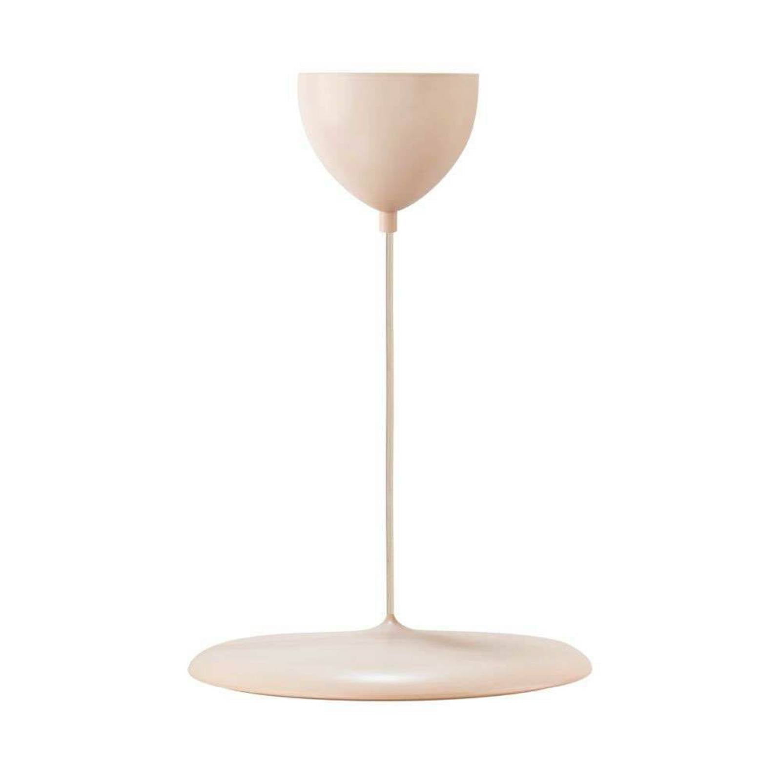 LED závesné svietidlo Artist, Ø 40 cm, prachovo ružové, kov LED závesné svietidlo Artist, Ø 40 cm, prachovo ružové, kov