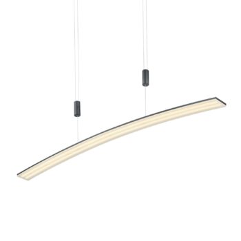 LED závesné svietidlo New Loire, antracitová