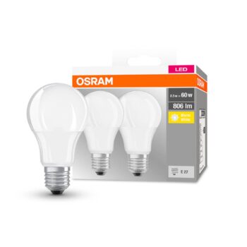 LED žiarovka OSRAM Classic E27 8 W 2 700 K 806 lm, 2 ks