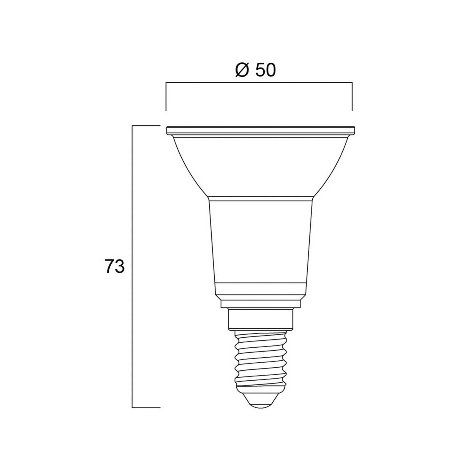 LED žiarovka RETRO, PAR16, E14, 3,6 W, 840, 345 lm, 36° LED žiarovka RETRO, PAR16, E14, 3,6 W, 840, 345 lm, 36°