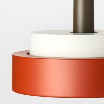 LEDS-C4 Keops 2 závesné svietidlo, Ø 40 cm, farebné, hliník