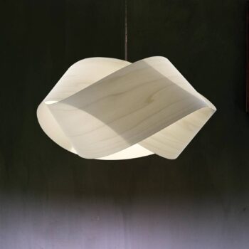 LZF Nut závesná lampa, slonovina