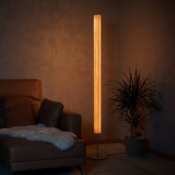 LeuchtNatur Gracia, s tyčou, orechová podstava čierna