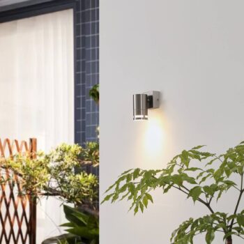 Lindby Azemina vonkajšie nástenné svietidlo V4A 1p