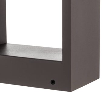 Lindby Emima LED svetlo na chodník, 60 cm, antracit, hliník