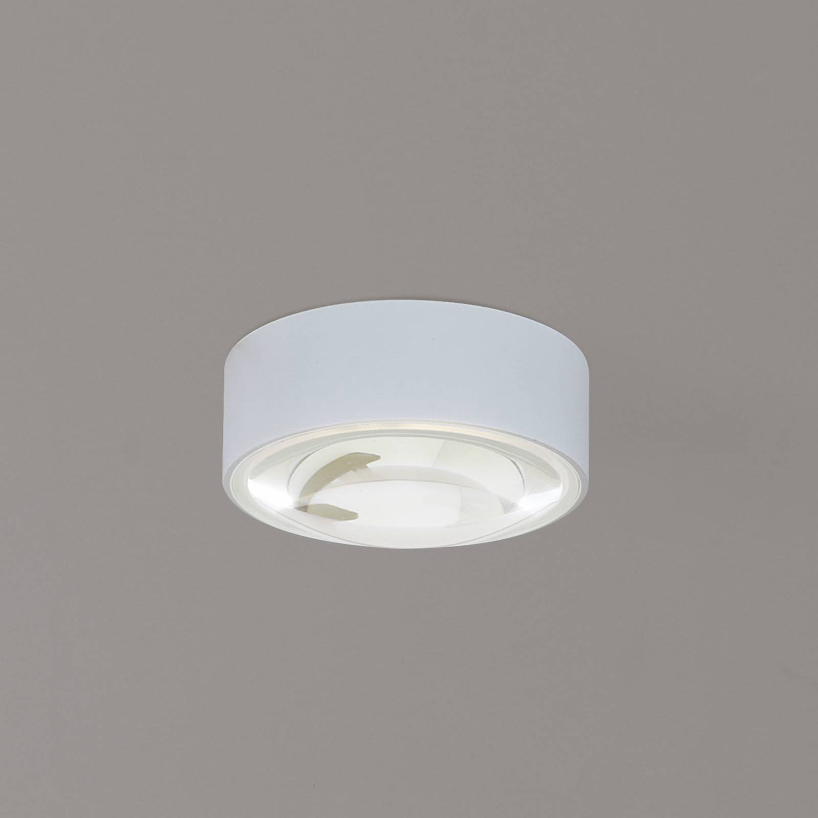 Lindby LED-Downlight Siaka, biela, kov, Ø 5 cm, IP65 Lindby LED-Downlight Siaka, biela, kov, Ø 5 cm, IP65