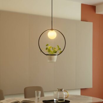 Lindby Orna závesné svietidlo 1-pl. závesný košík