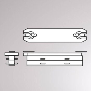 Lineárny konektor pre koľajnicu Volare, 70 mm