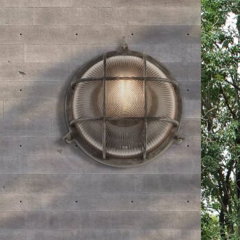 Lodné armatúry Porto okrúhle, čierno-strieborné