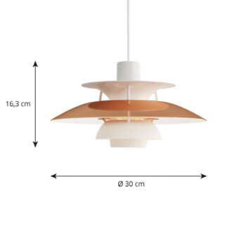 Louis Poulsen PH 5 Mini Copper lampa, Ø 30 cm