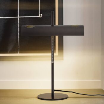 Lucande banková lampa Nysira, moderná, sivá metalíza, 2 svetlá.