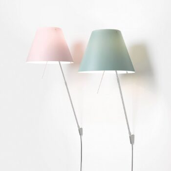 Luceplan Costanza nástenné D13aif hliník/zelená