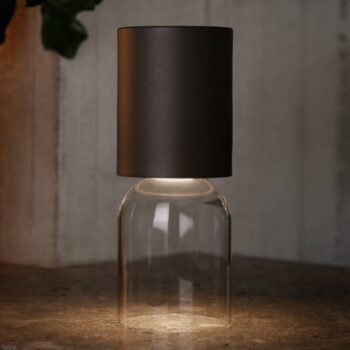 Luceplan Nui Mini stolová lampa IP54 greige