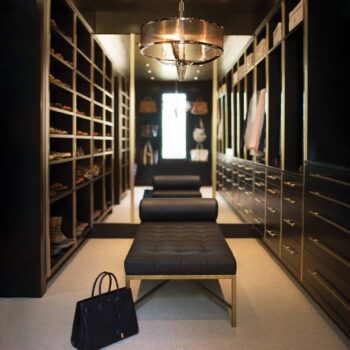 Luster Ascher s tienidlom z oganza, 3 svetlá