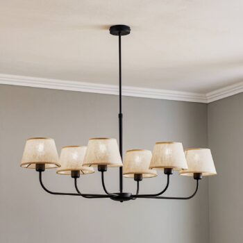 Luster Chicago, plátno 6-plameňové