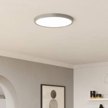 Luster Edale, 6 x tienidlo látka kapučíno, okrúhle