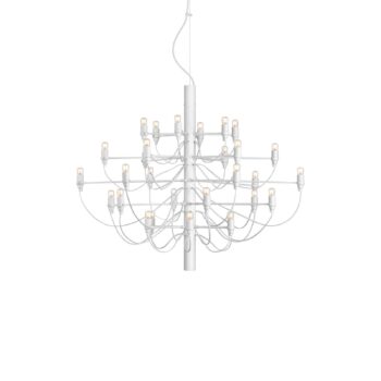 Luster FLOS 2097/30 LED, číry, biely