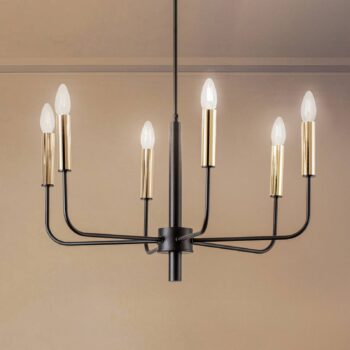 Luster Hedwig, 6-plameňové