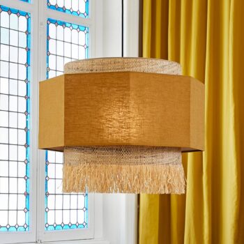 MARKET SET Marrakech závesné svietidlo, 60x46cm, kari