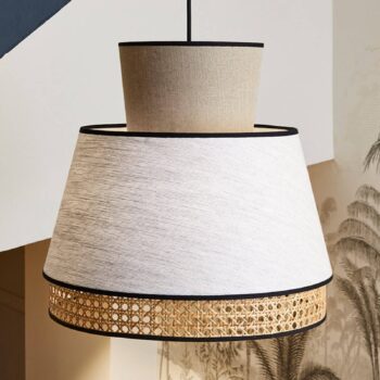 MARKET SET Singapour M závesné svietidlo, nude