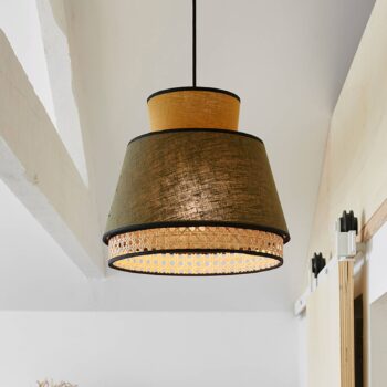 MARKET SET Singapur XM Závesné svietidlo khaki/curry