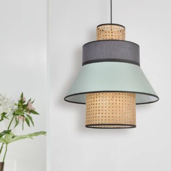 MARKET SET Singapur XML Zavesené mandľové/antracitové