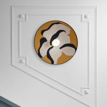 MARKET SET Sonia Laudet nástenné svetlo Ø 60 cm kari