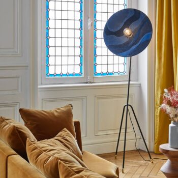 MARKET SET Sonia Laudet stojacia lampa malachitová noc