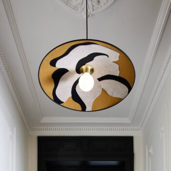 MARKET SET Sonia Laudet závesné svietidlo Ø 60 cm kari