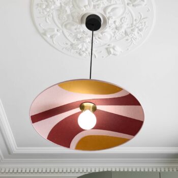 MARKET SET Sonia Laudet závesné svietidlo, Ø 80 cm, ružové