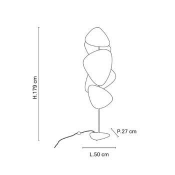 MARKET SET stojacia lampa Screen, papier, biela, 179 cm  vysoká