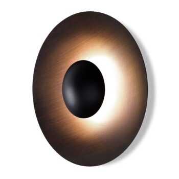 MARSET Ginger 32C LED svetlo Ø 32 cm hnedá/hnedá