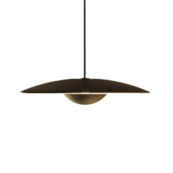 MARSET Ginger LED závesné svietidlo Triac Ø20cm wenge/wenge