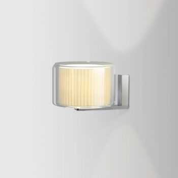 MARSET Mercer A nástenné svetlo zo skla a bavlny