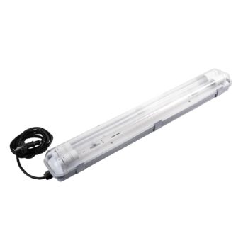 MEGAMAN rastlinná lampa Rocca, šírka 10 cm, 2 x T8, IP65