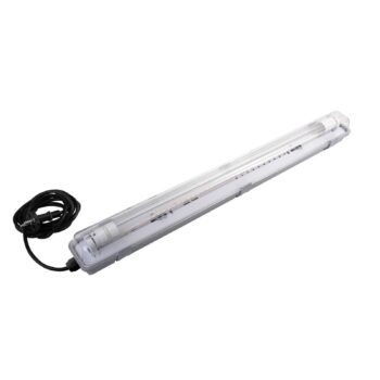 MEGAMAN rastlinná lampa Rocca, šírka 7 cm, 1 x T8, IP65