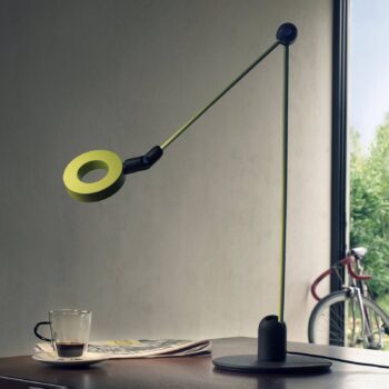 Martinelli Luce L‘amica stolná LED lampa, pistácia