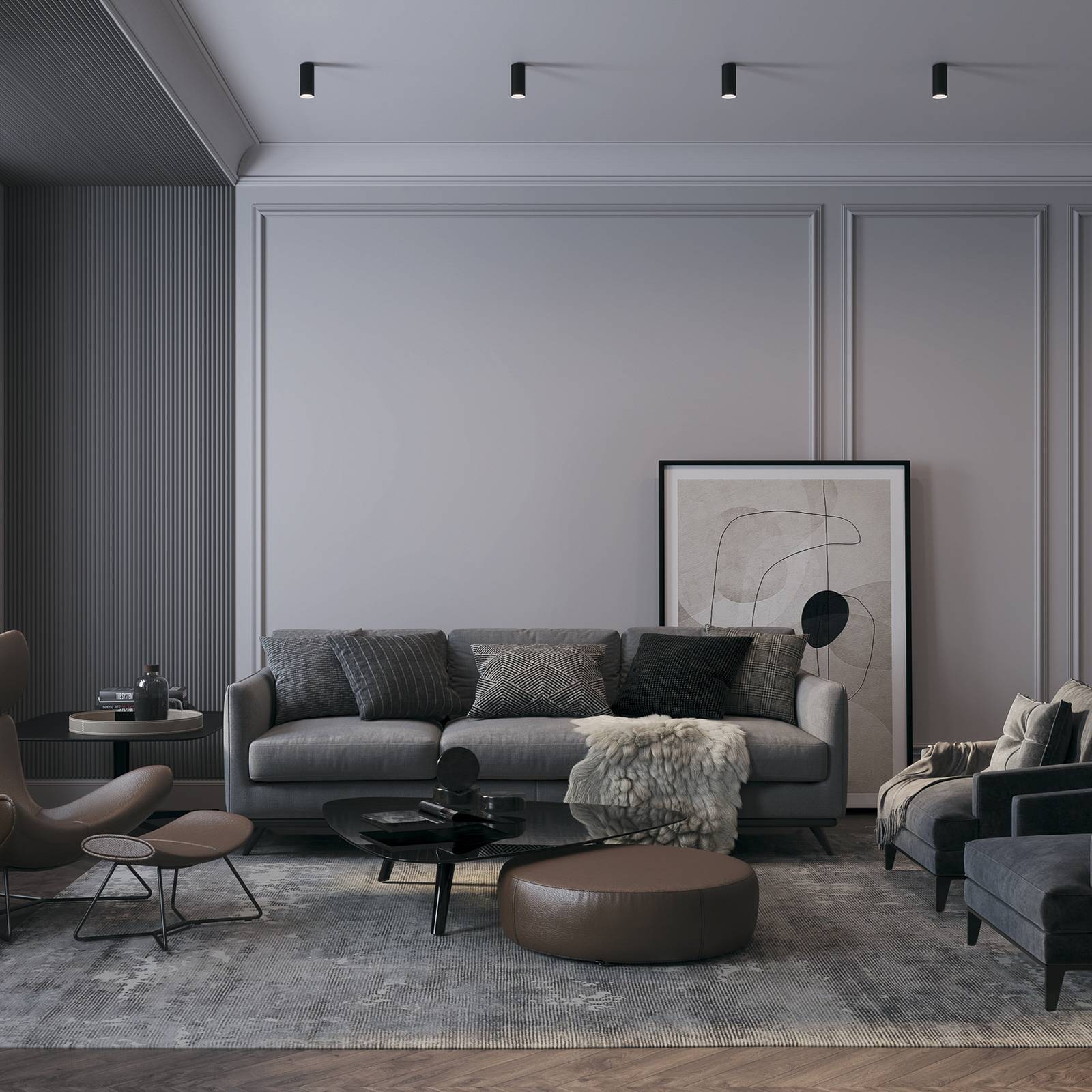 Maytoni Focus stropné svietidlo, čierne, Ø 5,2 cm, hliník, GU10 Maytoni Focus stropné svietidlo, čierne, Ø 5,2 cm, hliník, GU10