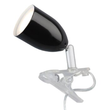 Moderné LED svietidlo LEO v čiernej farbe