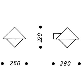 Moderné vonkajšie nástenné svietidlo 199, čierne