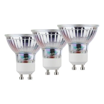 Müller Licht LED reflektor GU10 4,5W 827 číra 3 ks