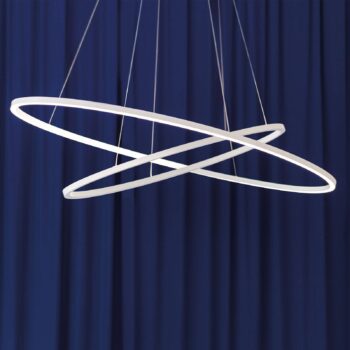 NEMO Ellisse Double závesné svietidlo 2700K biela